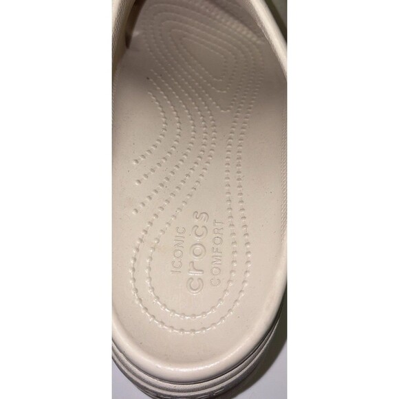 Crocs Siren Clog Bone Men’s 10 Women’s 12 Unisex Slip On Casual High Heel Sandal main image 7